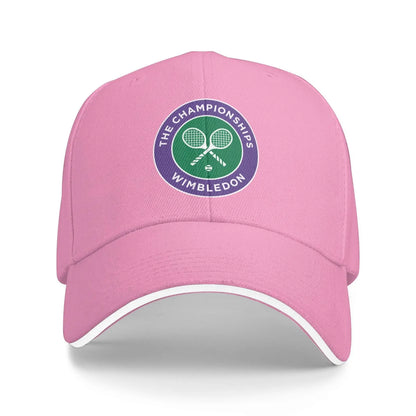 Wimbledon The Championship Tennis Grand Slam Print Baseball Cap