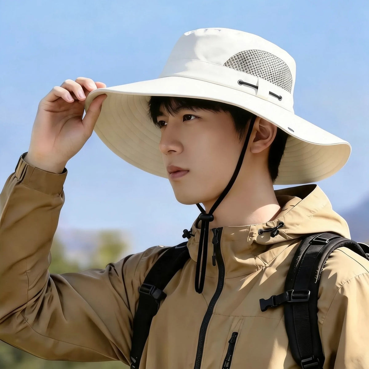 Adjustable Quick-Dry UV Protection Fishing Bucket Hat