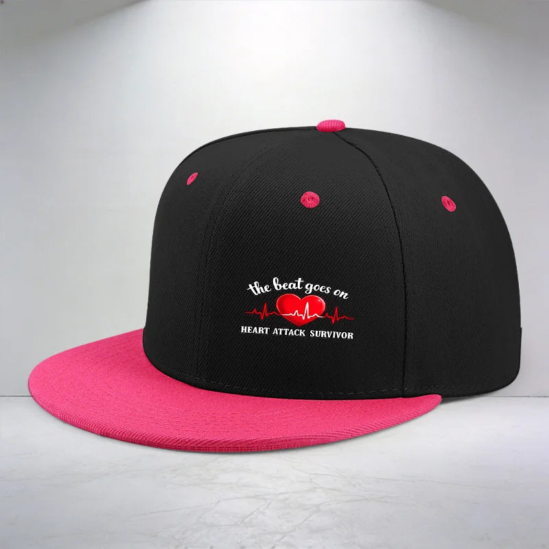 2.54 Cm The Beat Goes On Heart Cap