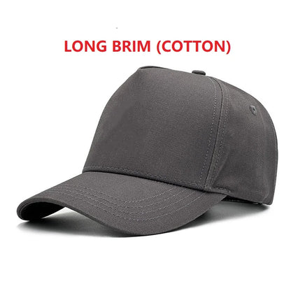 Big Head Man Baseball Caps Summer Mesh Plus