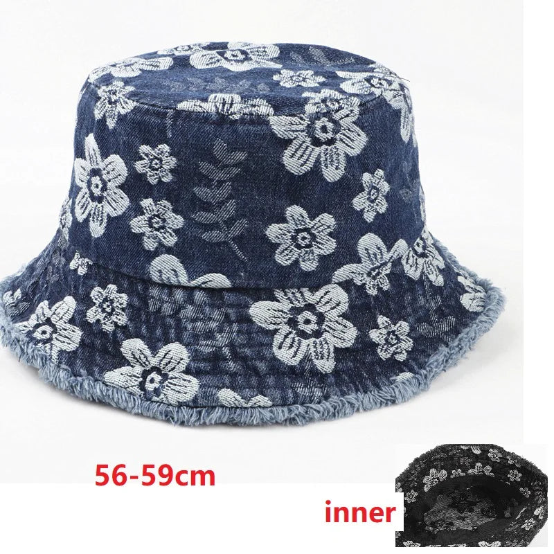 Washed Cotton Short Brim Bucket Hat