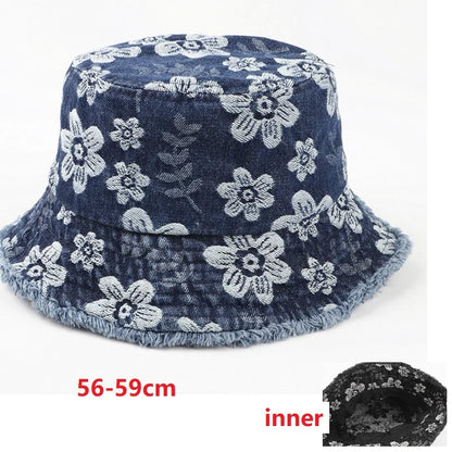 Washed Cotton Short Brim Bucket Hat