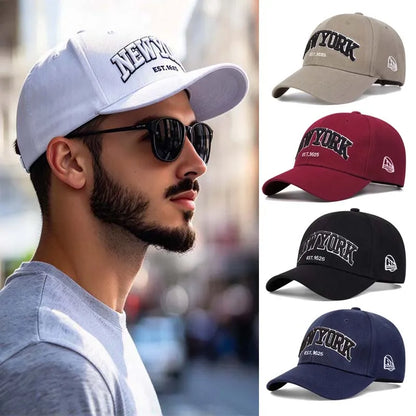 New York Embroidered Adjustable Snapback Cap