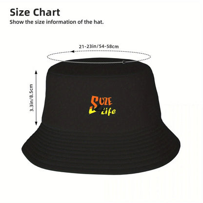 Suze Print Beach Sun Bucket Hat