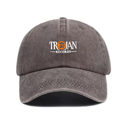 Trojan Warrior Vintage Washed Baseball Cap