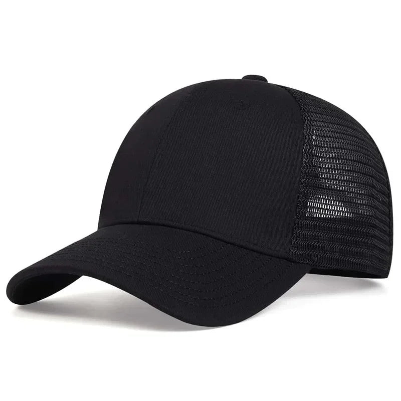 Unisex Light Plate Baseball Net Caps Spring And Summer Outdoor