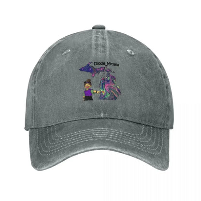 Doodle Mittens Promotional Logo Baseball Cap