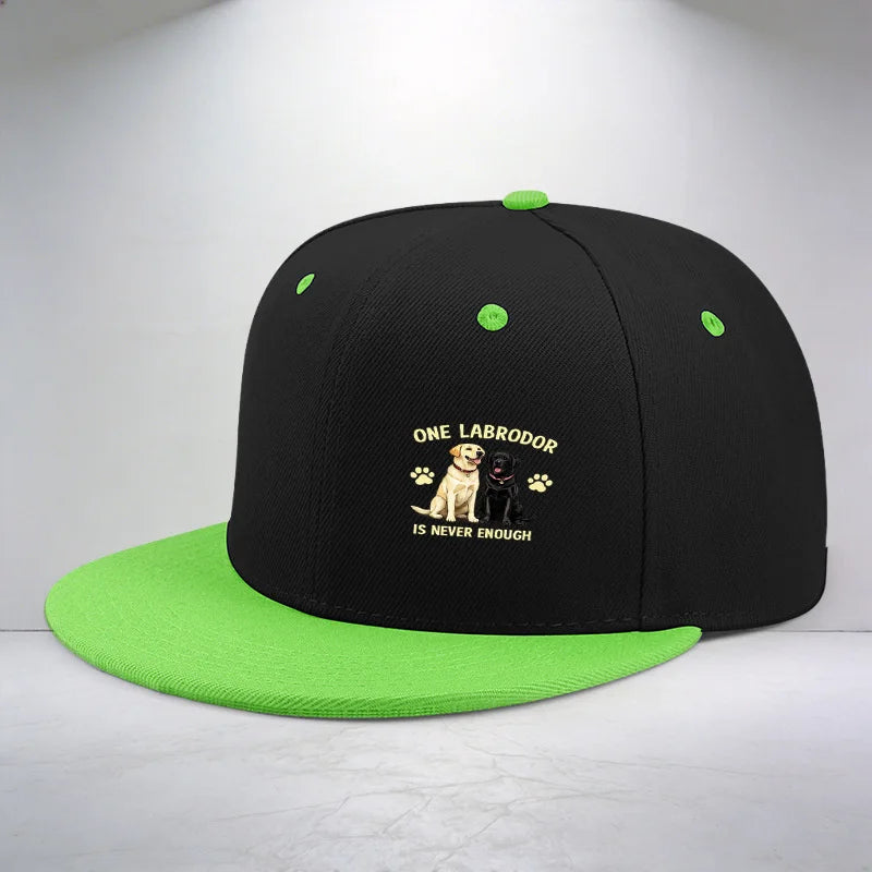 1 Labrador Retriever Print Hip Hop Cap