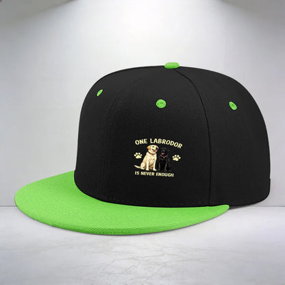 1 Labrador Retriever Print Hip Hop Cap