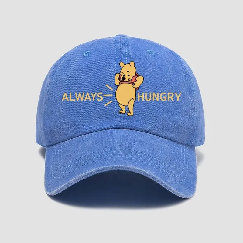 Cute Pooh Bear Adjustable Baseball Cap