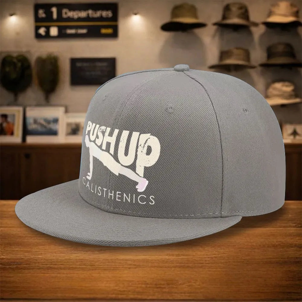 Push Up Calisthenics Snapback Cap