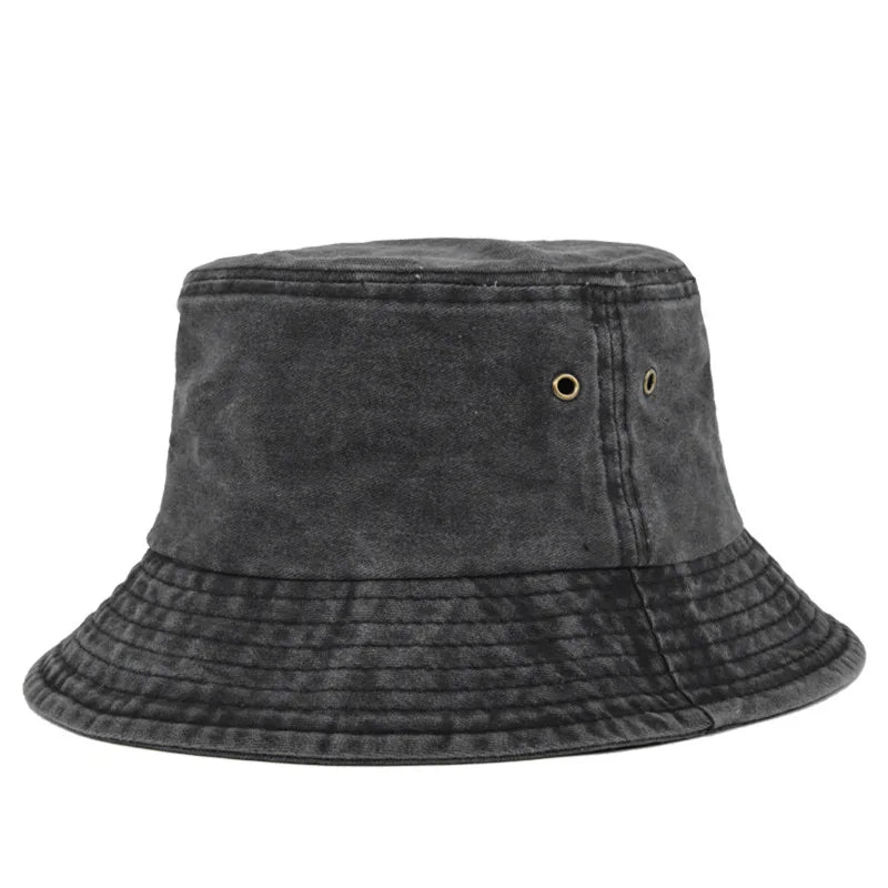 Vintage Washed Style Bucket Hats