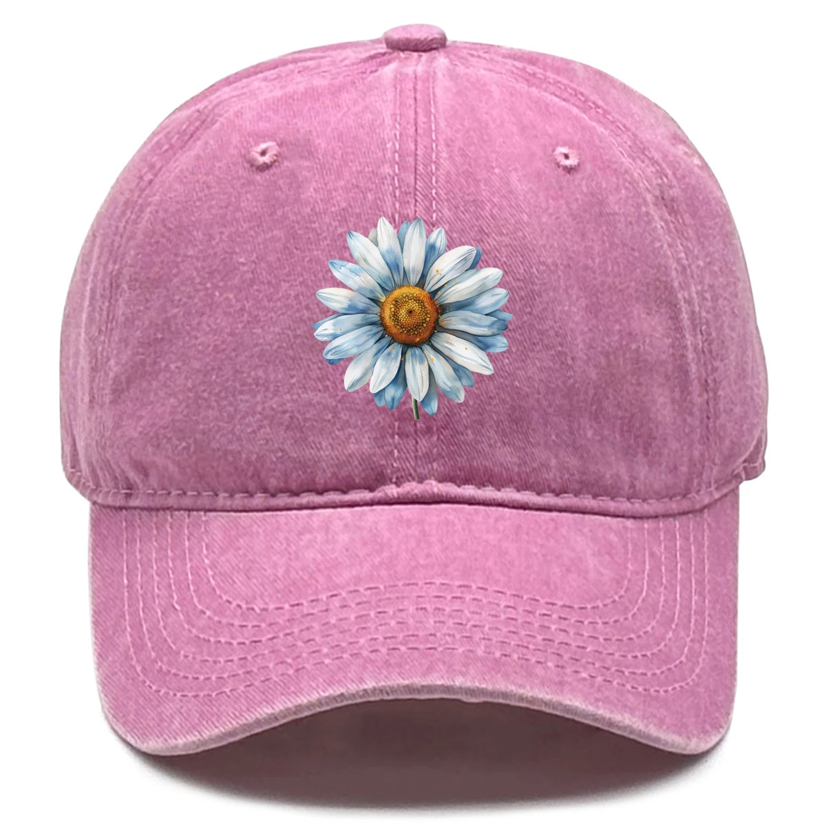 Adjustable Summer Cap For Women Men Flower Baseball Cap