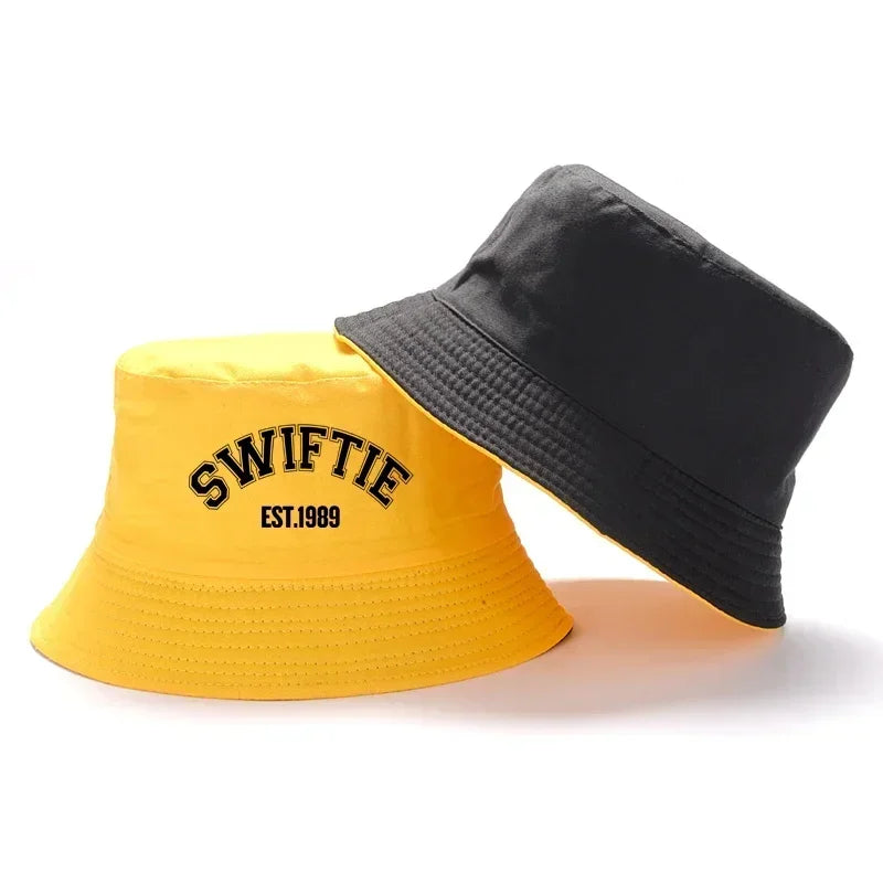 1989 Print Cotton Concert Bucket Hat Unisex