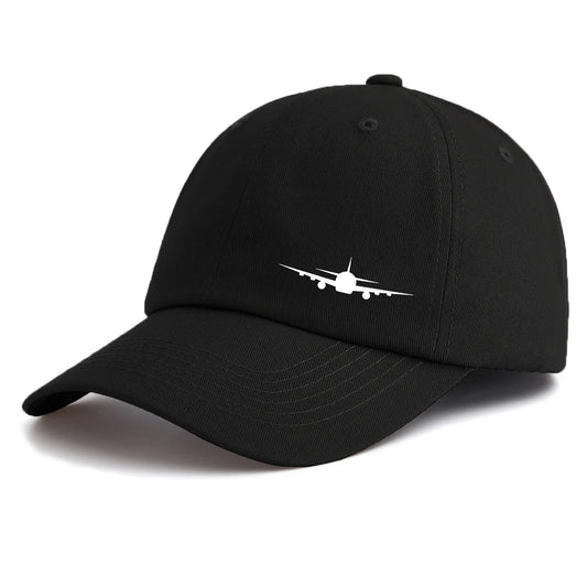 1pc Airplane Print Baseball Cap For Adults