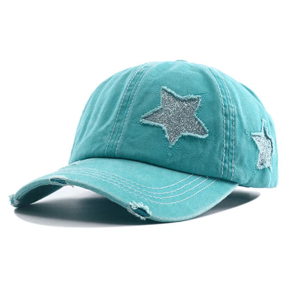New High Ponytail Baseball Cap For Women Snapback Hat