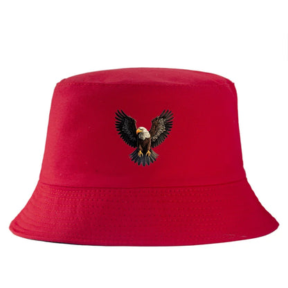 American Bald Eagle Patriotic Bucket Hat