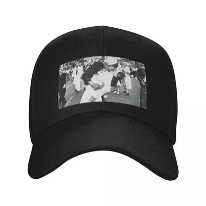 Sailor Kissing Times Square Poster Baseball Cap
