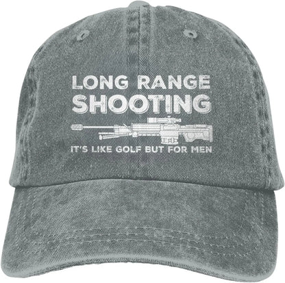 Funny Shooting Golf Quote Baseball Cap
