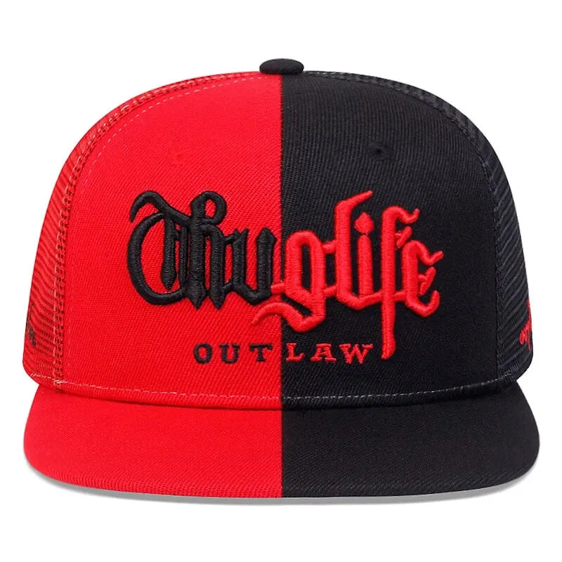 Thuglife Embroidered Adult Adjustable Hip-Hop Snapback Cap