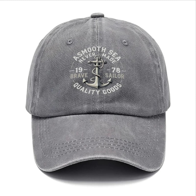 Vintage Washed Denim Baseball Cap