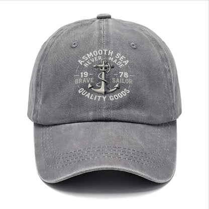 Vintage Washed Denim Baseball Cap