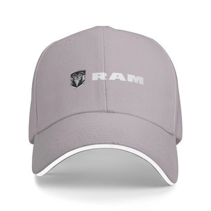 RAM Logo Baseball Cap Casual Couple Women Trucker Hat
