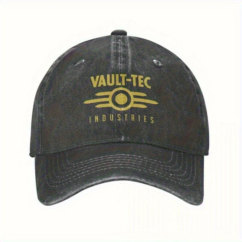 Vintage Distressed Logo Baseball Cap Hat