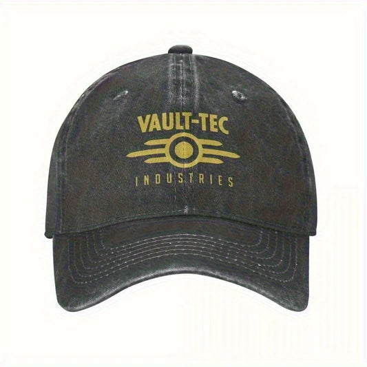 Vintage Distressed Logo Baseball Cap Hat
