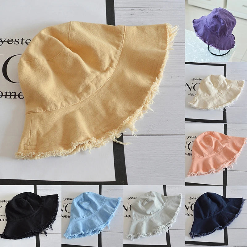 Fashion Women Cotton Bucket Hats