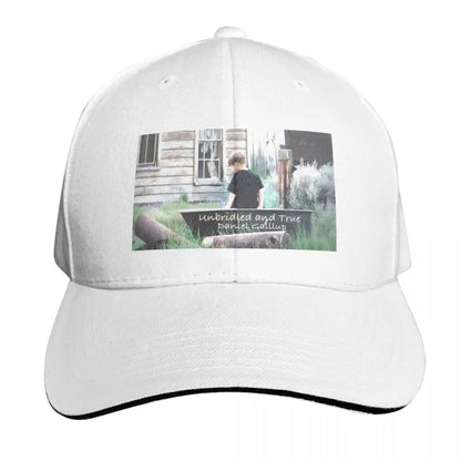 Unbridled And True Text Six Panel Baseball Cap
