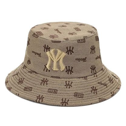 Unisex Letter Embroidery Fisherman Bucket Hats