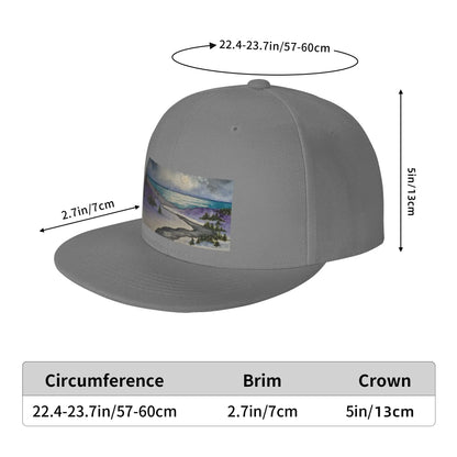 Winter Coastline 2024 Snapback Cap