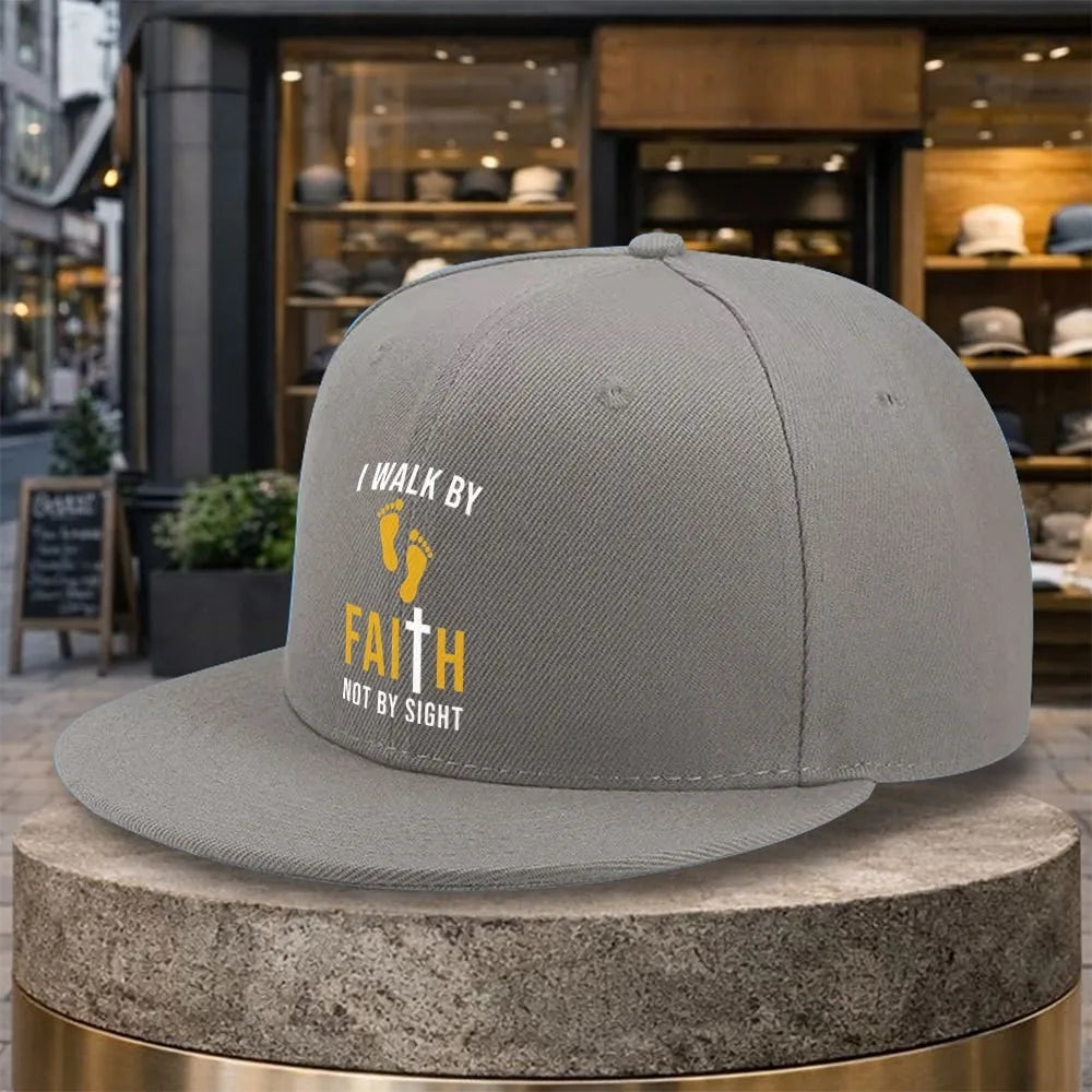 Walk By Faith Snapback Cap