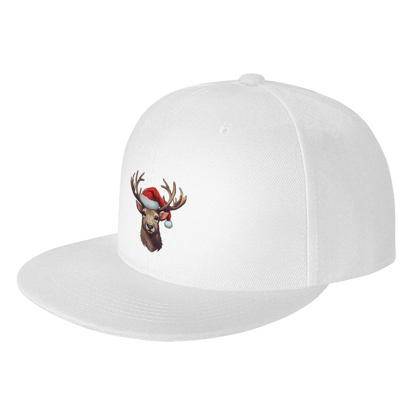 Fashion Adorable Christmas Reindeer Snapback Cap