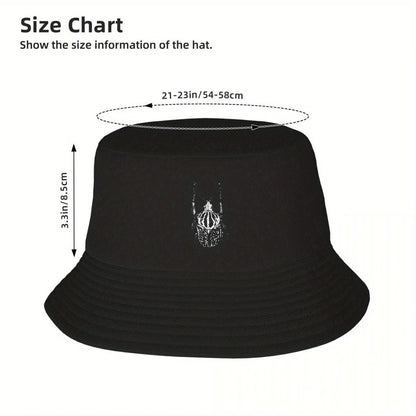 Goliath Beetle Print Bucket Hat