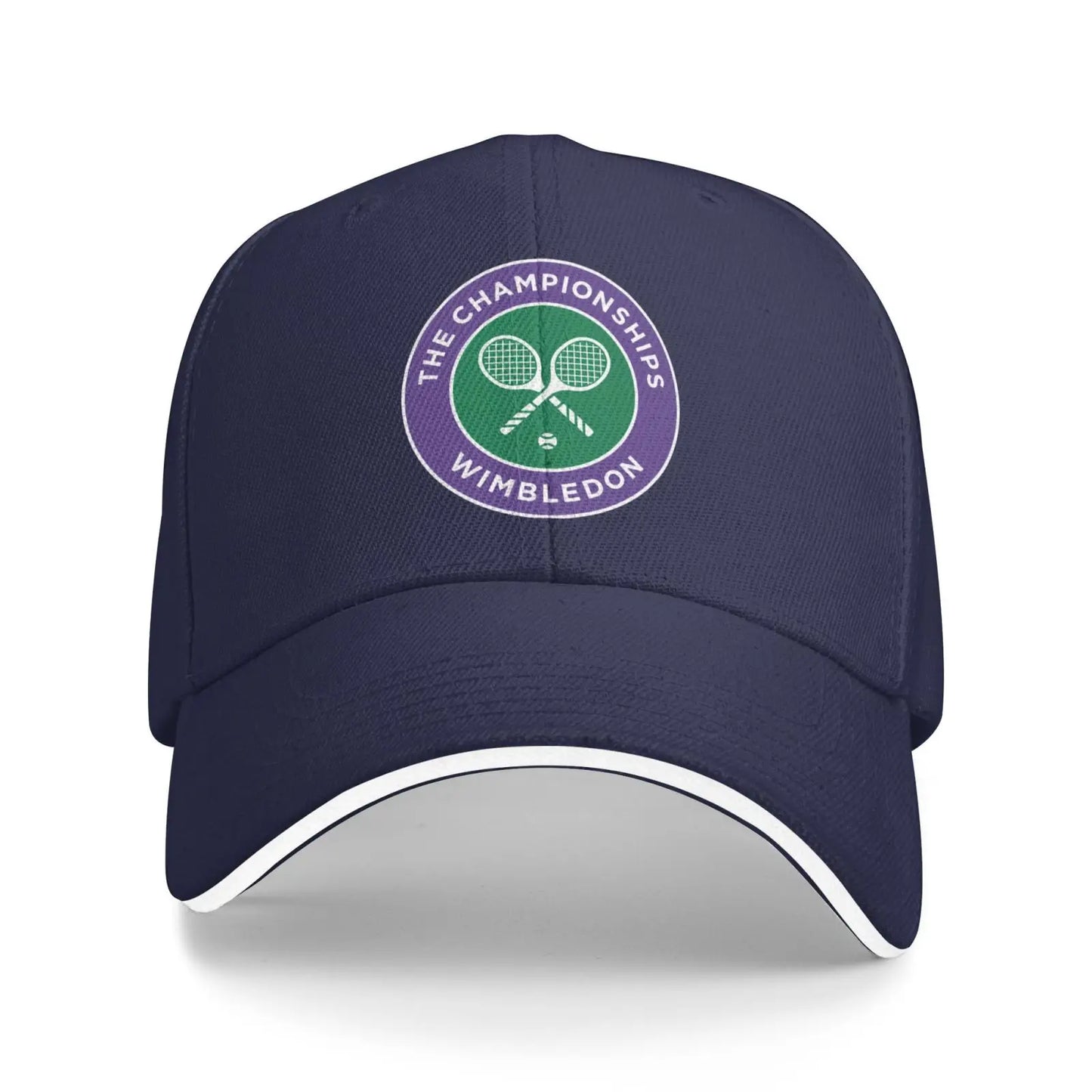 Wimbledon The Championship Tennis Grand Slam Print Baseball Cap