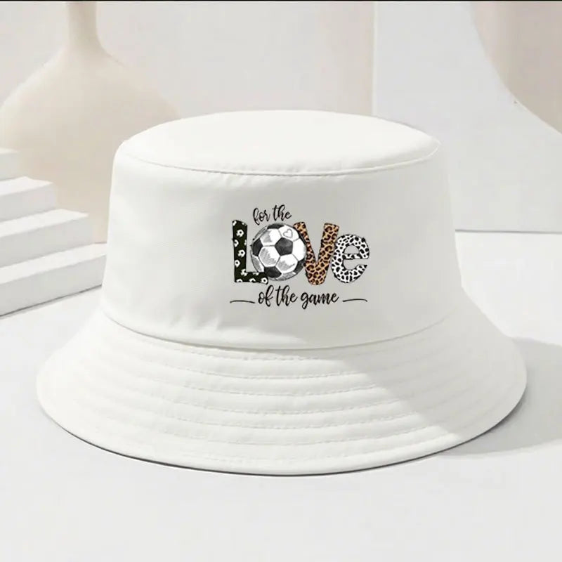 Washed Distressed Cotton Bucket Hat