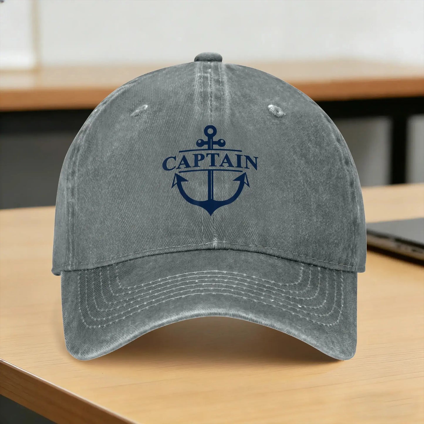 Captain First Mate Washed Baseball Cap