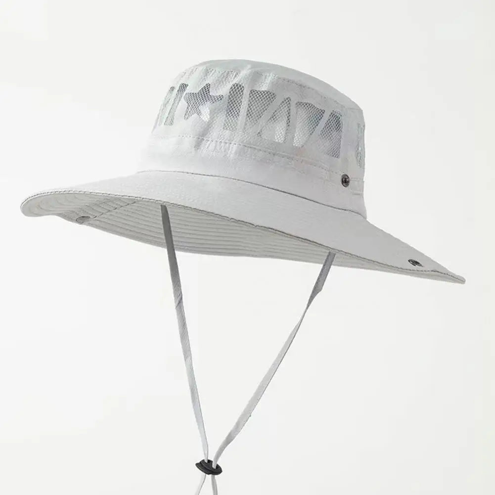 Breathable Mesh UV Protection Fishing Bucket Hat