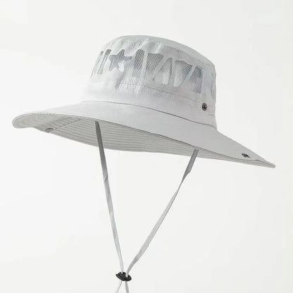 Breathable Mesh UV Protection Fishing Bucket Hat