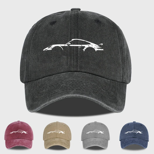 Retro Sports Car Baseball Cap