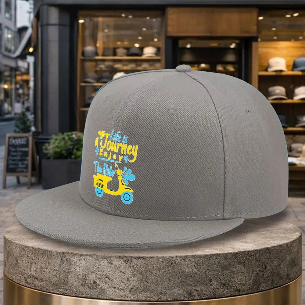 Enjoy The Ride Scooter Snapback Cap