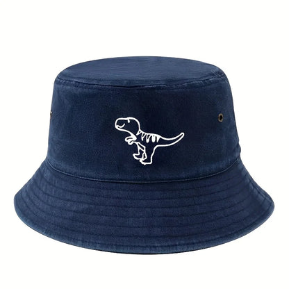 Fisherman's Hat Retro Washed Hat Flat Top Sunshade Hat