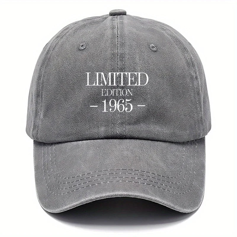 49.91Meter Letter Pattern Washed Baseball Cap