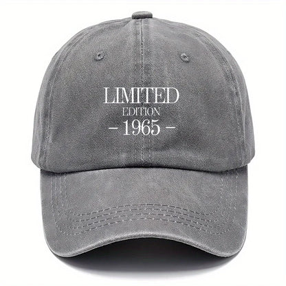 49.91Meter Letter Pattern Washed Baseball Cap