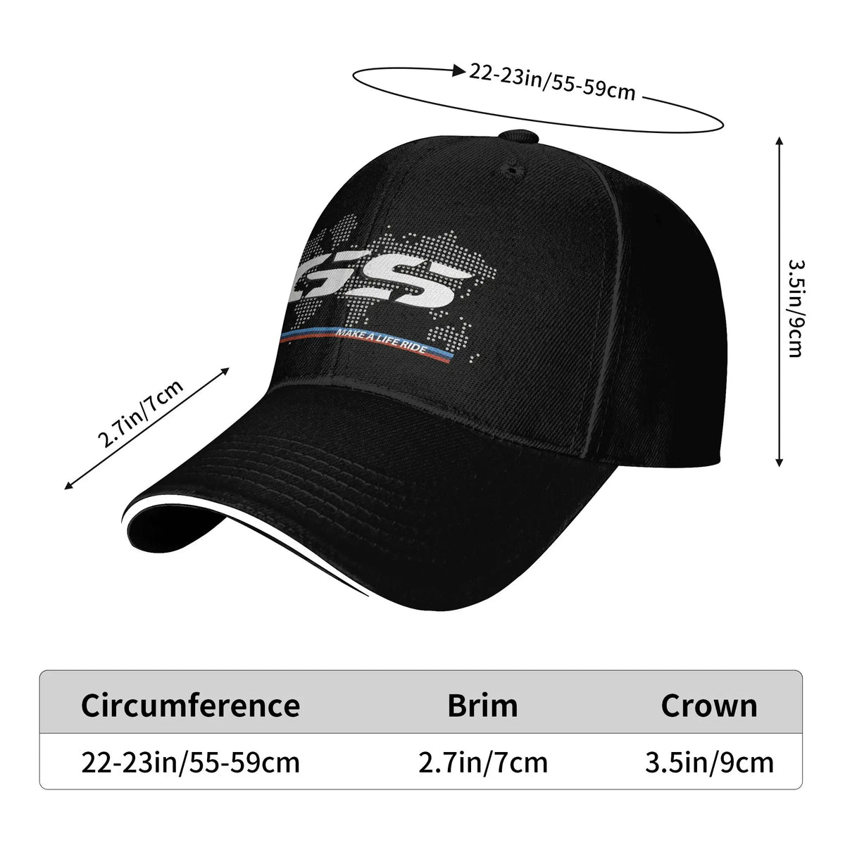 GS World Map Classic Baseball Cap