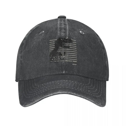 Vintage Jurassic Park Distressed Baseball Cap
