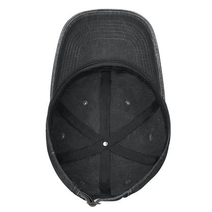 Radicalized By Basic Decency Distressed Washed Baseball Cap