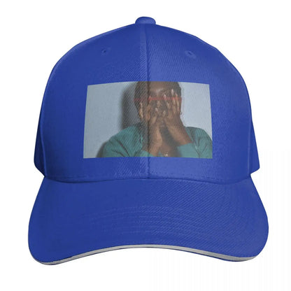 Beautiful Distorted Woman Low Profile Baseball Cap